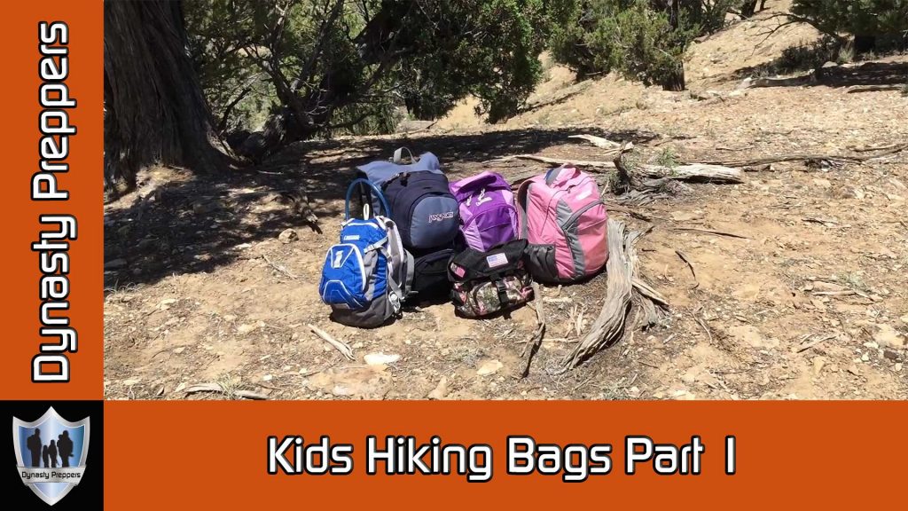 Dynasty Preppers Kids Hiking Bags Pt 1