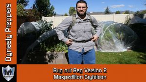 Bug Out Bag Version 2 Maxpedition Gryfalcon