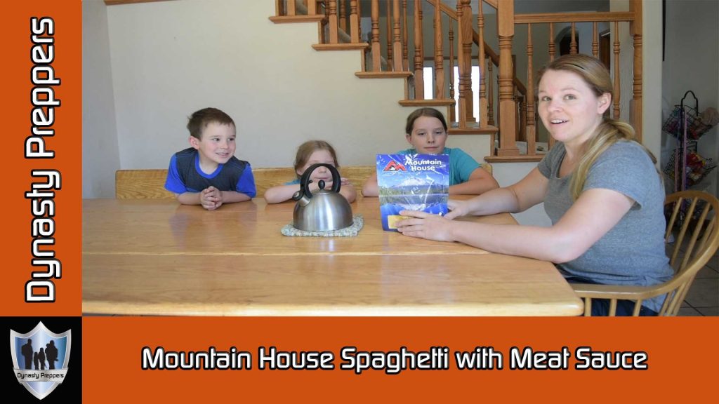 Mountain House Spaghetti with Meat Sauce