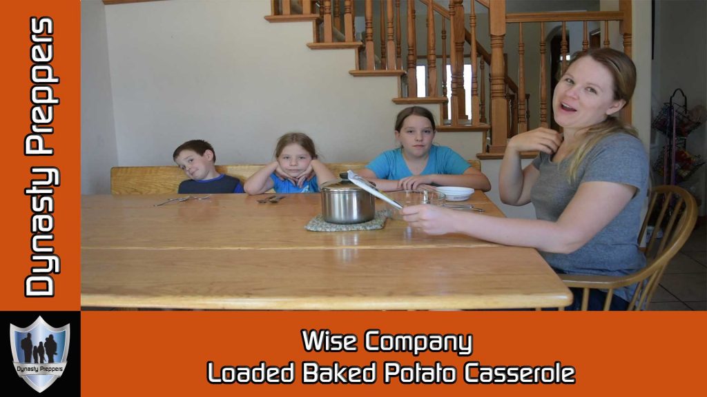 Wise Company Loaded Baked Potato Casserole