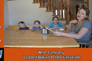 Wise Company Loaded Baked Potato Casserole