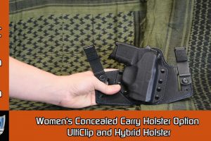 Women’s Concealed Carry Holster Option Hybrid Holster with UltiClip