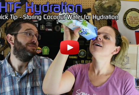 SHTF Hydration Quick Tip – Storing Coconut Water