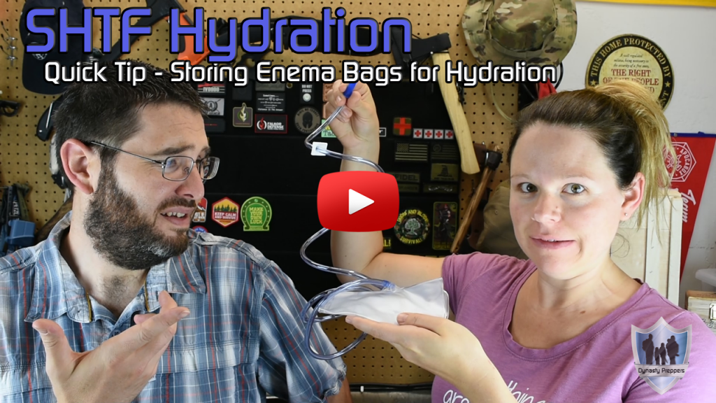 SHTF Hydration Quick Tip - Enema Bags Thumbnail