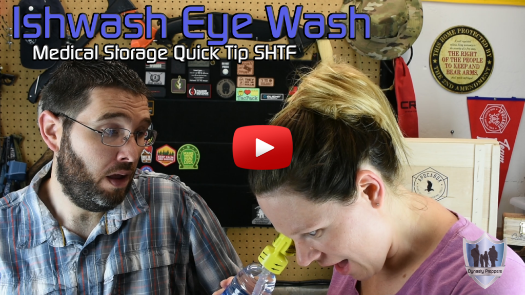 SHTF Medical Quick Tip - Eye Wash Website