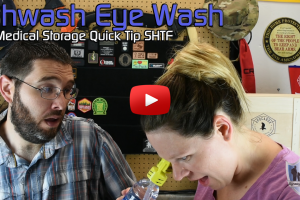 SHTF Medical Quick Tip – Eye Wash