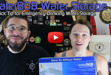 SHTF Water Storage Quick Tip – WaterBOB Emergency Water Storage