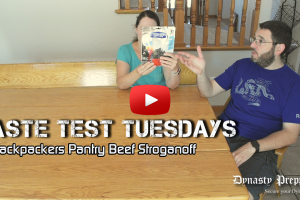 Backpackers Pantry Beef Stroganoff with Wild Mushrooms Taste Test