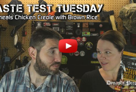Omeals Chicken Creole with Brown Rice Taste Test